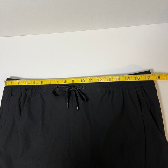 Eddie Bauer Tulip Hem Skort Golf Skirt Black Size Large UPF 50 Sun Bike Short - Picture 6 of 12